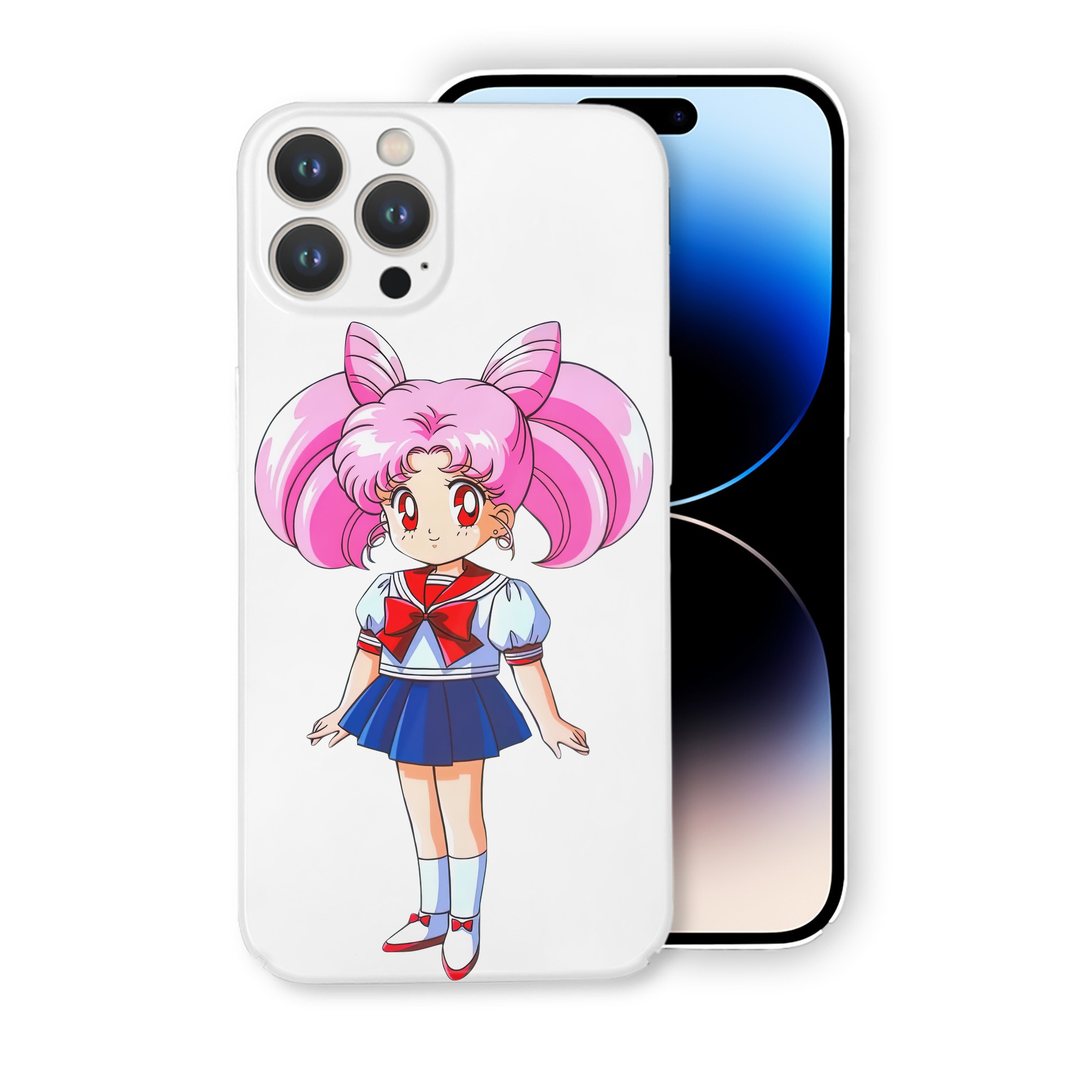 （画像用） 美少女戦士セーラームーン ちびうさ Sailor Moon Chibiusa Tsukino Usagi Small Lady Serenity 【iPhone 14シリーズ対応】ハードケース